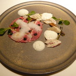 ライラ - ６．前菜④鴨（鴨のカルパッチョ）2014.1.1x