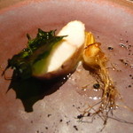 ライラ - ７．魚介料理①ホウボウのソテーwithパリパリほうれん草2014.1.1x