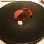 ライラ - ８．肉料理①ハトのソテーwith万願寺唐辛子2014.1.1x