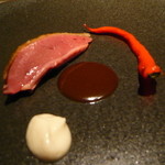 ライラ - ８．肉料理①ハトのソテーwith万願寺唐辛子2014.1.1x