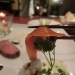 PESCA - ●スモークサーモンのマリネ、どうぞ～