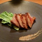 なかむら - 2014 1 尾崎牛の炭火焼き