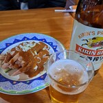 Choushun - 棒々鶏　瓶ビール