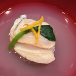 旬菜魚 藍 - 桑名の蛤！！小粒ですが身は柔らかくて最高の味わいです。