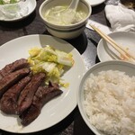 牛たん料理 閣 - Bタン定食5枚　2860円