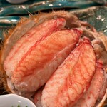 旬菜魚 藍 - ズワイガニのシーズンが終盤を迎え今は１キロアップの毛蟹が最高！！身がしっとり繊細で味噌たっぷりkら。