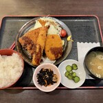 王寿庵 - ミックスフライ定食