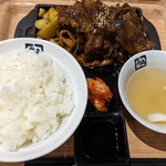 牛角焼肉食堂 - 料理写真:全部盛り定食