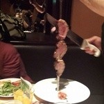 TUCANO'S Churrascaria Brasileira - 目の前でスライスしてくれる^ ^