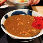 Juuwari Soba - ミニカレー丼