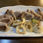 そば処 新ばし - かも塩焼き1,180円