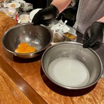 上方中華 新瓊 - 卵と片栗粉で作るデザート