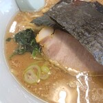 山岡家 - 味噌ラーメン（味濃いめ・アップ）