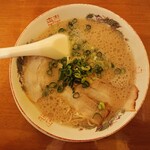 長浜ラーメン 丸羅とんこつ - 本格とんこつ