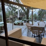 京屋茶舗 - テラス席