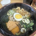 Hanamaru Soba - にぎわいそば620円