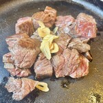 Sutekihausu Bandai - ランチステーキ（肉増量）