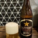 Azabu Shiki - サッポロ黒ラベル（中瓶）