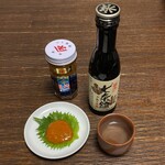 冨田酒造 - 塩うにと一緒に頂きました〜