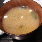 うな太郎 - 味噌汁