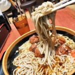 Sobadokoro Metoroan - めとろ庵　麺リフト