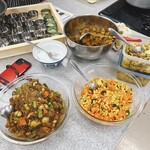 ケララの風モーニング - 仕込んだ料理〜♪