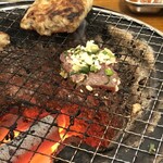 236186421 - 焼いて返した後にガーリックを乗せるとのこと