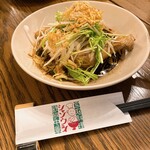 青山シャンウェイ 銀座店 - 柔らか蒸し鶏の葱油醤油