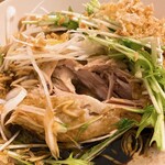 青山シャンウェイ - 柔らか蒸し鶏の葱油醤油
