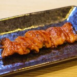 Eel strips skewers