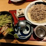 山形蕎麦と串揚げのお店 焔蔵 - 鴨せいろそば　並　1680円