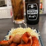 狛江食堂 ニュースター - 赤ウインナーソテー
