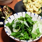 Sumibi Yaki Taishuu Sakaba Kakko - 自家製大根ドレッシングのグリーンサラダ