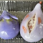 久栄堂菓子舗 - 『ねりきり(なすび＆あけび)』