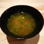 くろぎ - 鱧出汁味噌汁