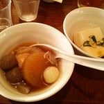 豚そば　成 - おつまみ