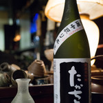 粥茶屋 写楽 - たかちよ 純米大吟醸 厳選中取り本生（黒ラベル）