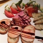 Patisserie ＆Restaurant Amour - 前菜５種盛り合わせ。。。￥１２００