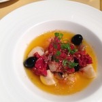 Patisserie ＆Restaurant Amour - アヒージョ。。。旨し(*^^)v　￥７８０