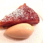 ル ベルクレイ - 2014.1.  タルトタタン シナモンアイス添え