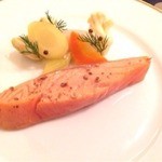 ル ベルクレイ - 2014.1.  タスマニアサーモンの瞬間燻製