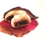 ル ベルクレイ - 2014.1.  蝦夷鹿と馬肉のカルパッチョ