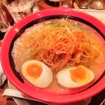 豚そば　成 - 豚辛ねぎそば