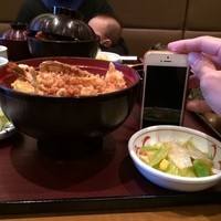 天ぷら ひさご - iPhone5と高さ比較