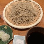 Te Uchi Soba Maiduru - もりそばの大盛り。こんなに肴を食べて酒を飲んでも、別腹でした。かけそばを追加しようと思ったくらいです。