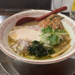 金町製麺 - 蟹出汁味噌そば(半麺)