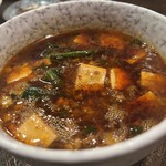 金町製麺 - 特製麻婆豆腐つけそば