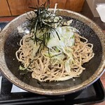 蕎麦とラー油 - 