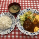コック - ハンバーグ&オムレツ定食