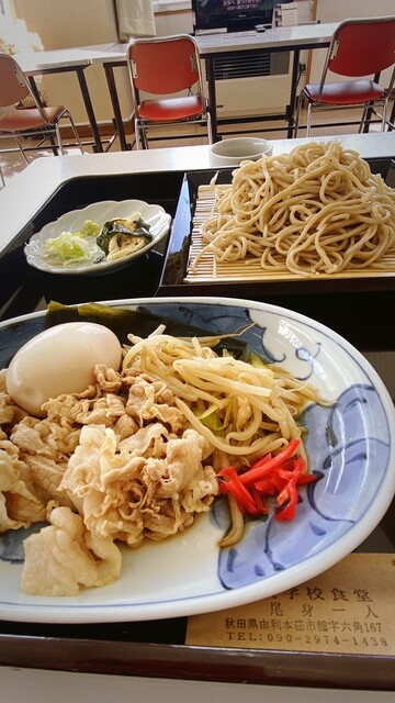 石沢学校食堂 - 曲沢（そば）の写真